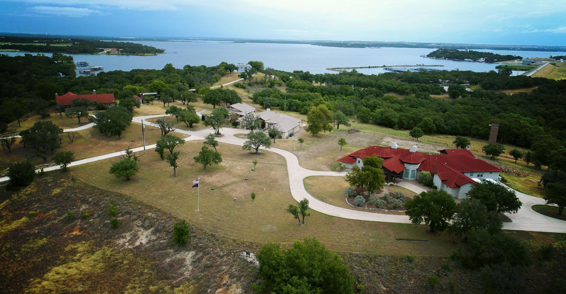 Aerial view of Clearfork Academy