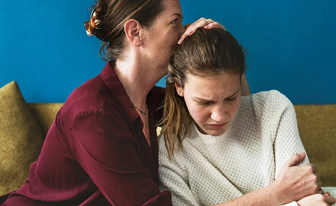A female teen's self-harm is impacting her mother's existence; in clear need of treatment.