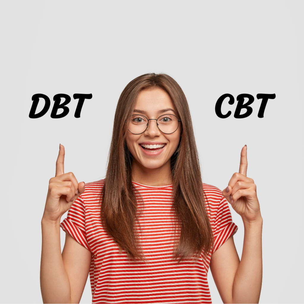 A female teen is putting DBT vs CBT up to the test.