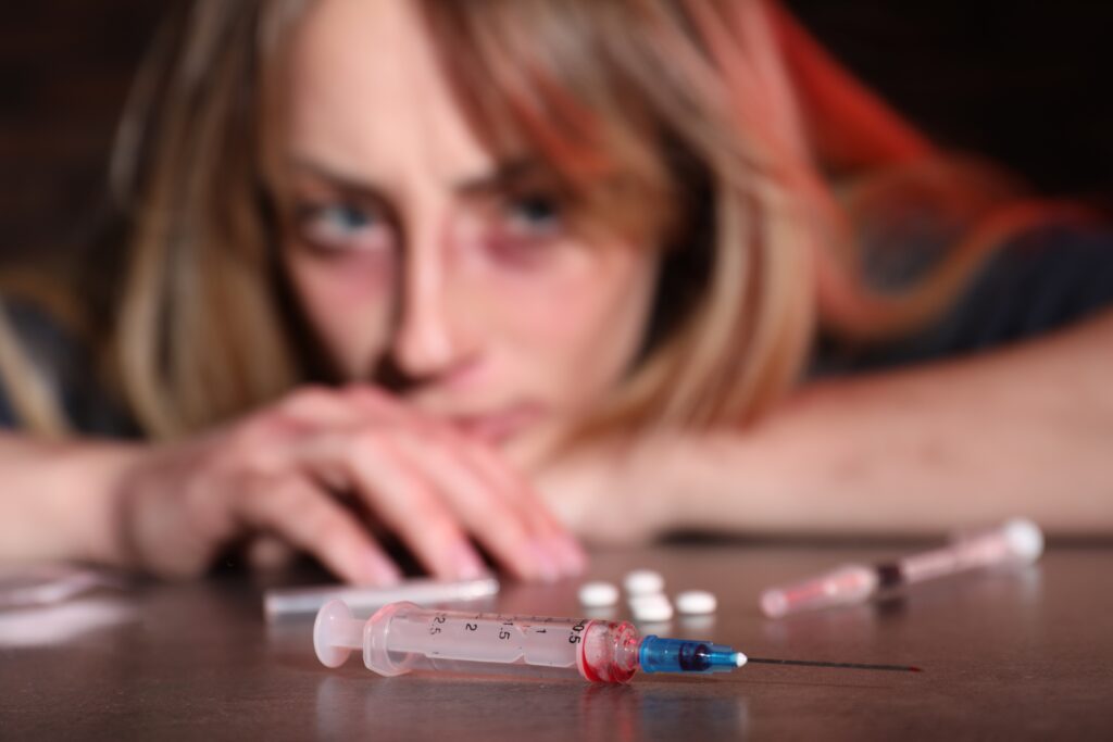 A female teen suffering from heroin addiction is in need of treatment here at Clearfork Academy.
