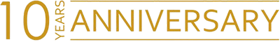 10 year anniversary badge