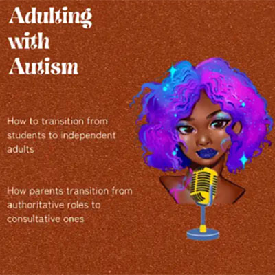 Adulting with Autism podcast cover