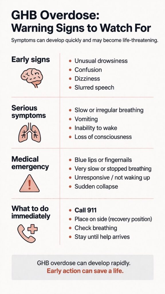 GHB overdose