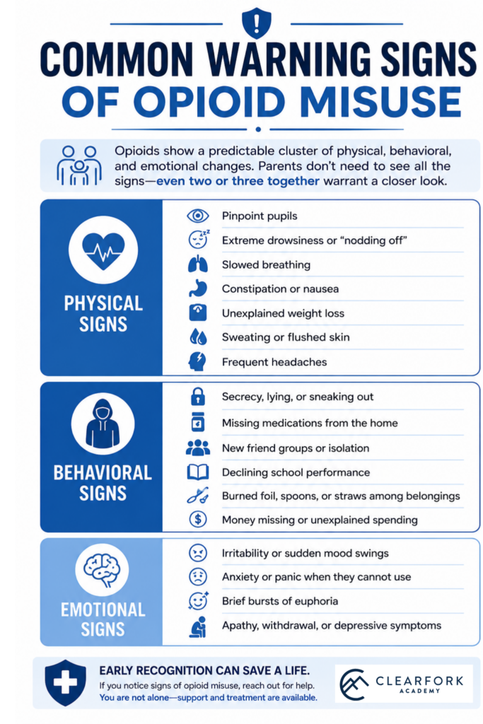 10 Opioids Commonly Misused by Teens: Warning Signs and What to Do
